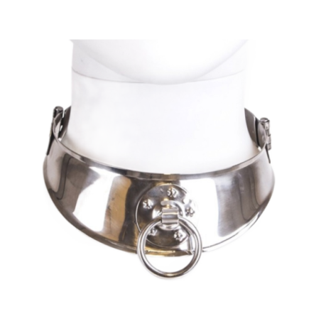 METAL HARD - COLLARE DI TRATTENUTA CON ANELLO