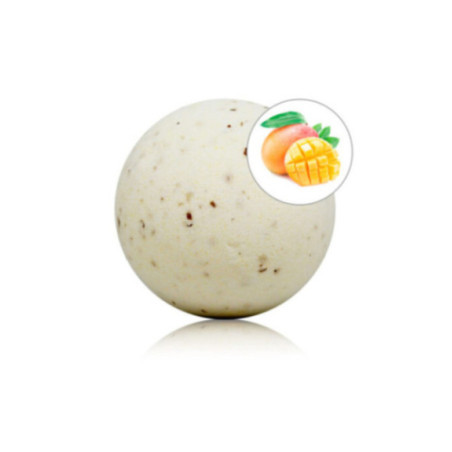 TALOKA - BOMBA DA BAGNO PROFUMATA AL MANGO CON PETALI DI ROSA