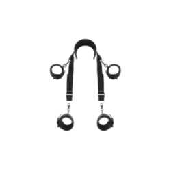FETISH SUBMISSIVE - POSIZIONE MASTER CON 4 MANETTE RIVESTITE IN NOPRENE