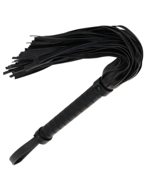 DARKNESS - FRUSTA BONDAGE NERA 42CM IN PELLE
