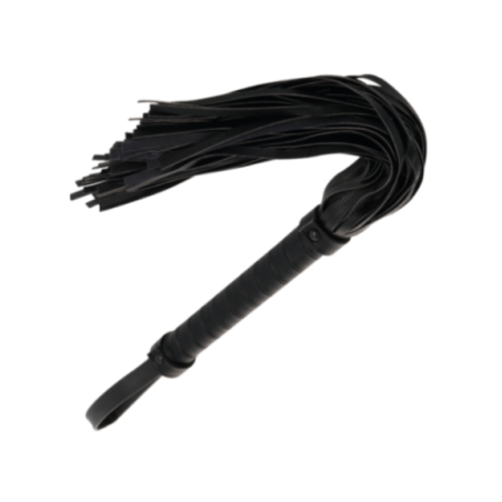 DARKNESS - FRUSTA BONDAGE NERA 42CM IN PELLE