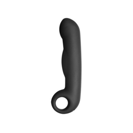 ELECTRASTIM - DILDO IN SILICONE NERO OVID