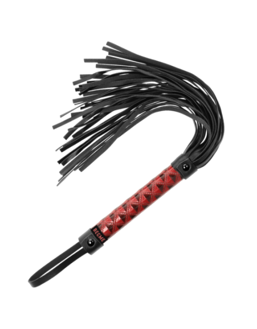 BEGME - FLOGGER IN PELLE VEGANA EDIZIONE ROSSA