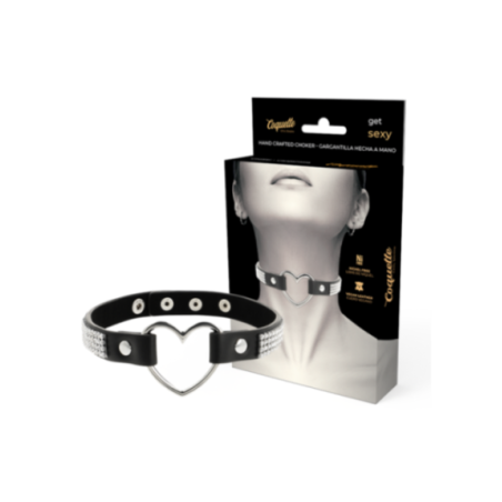COQUETTE CHIC DESIRE - GIROCOLLO IN PELLE VEGANA CON CUORE