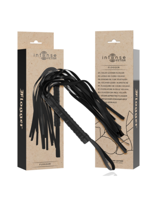 INTENSE - FETISH FLOGGER IN PELLE VEGANA