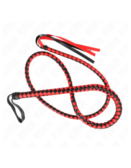 KINK - FRUSTA SERPENTE LUNGA ROSSA 210 CM