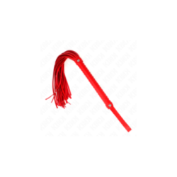 KINK - FRUSTA CON MANICO ROSSO STRUTTURATO 48,5 CM