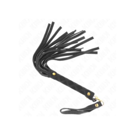 KINK - MINI FRUSTA IN CAMOSCIO NERO 30 CM