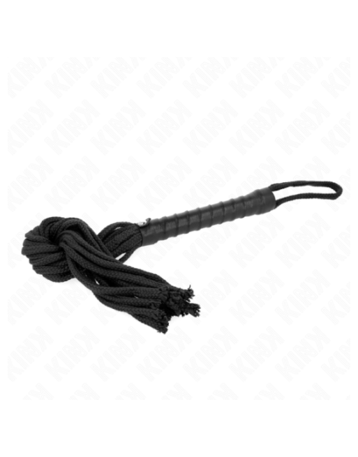 KINK - FRUSTA IN CORDA NERA 56 CM
