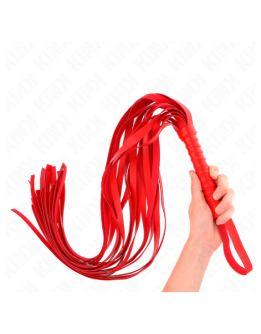 KINK - FRUSTA ROSSA MANICO CORTO CODA LUNGA 70 CM