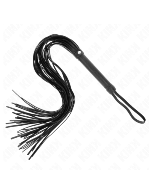 KINK - FRUSTA IN PVC MORBIDO NERO 70 CM