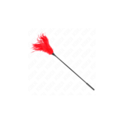 KINK - PIUME MULTIPLE ROSSE TICKLE 45 CM