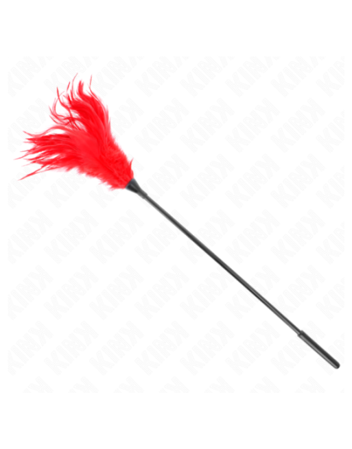 KINK - PIUME MULTIPLE ROSSE TICKLE 45 CM