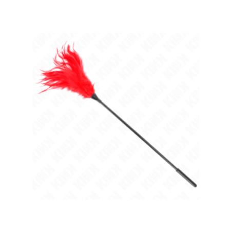KINK - PIUME MULTIPLE ROSSE TICKLE 45 CM