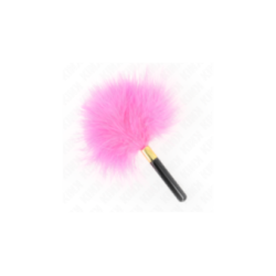 KINK - PIUME TICKLE IN METALLO ORO FUCSIA 18 CM
