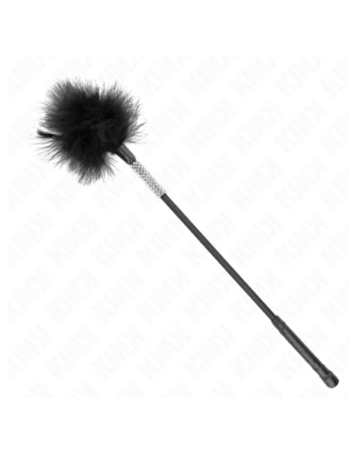 KINK - PIUME TICKLE CON MANICO STRASS 50 CM