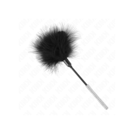 KINK - PIUME TICKLE CON MANICO STRASS 27 CM