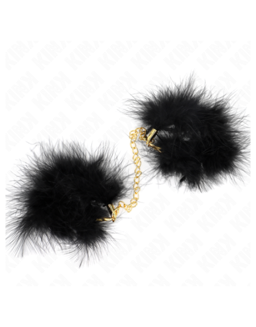 KINK - POLSINI IN PIUMA CON CATENA IN ORO MODELLO 0