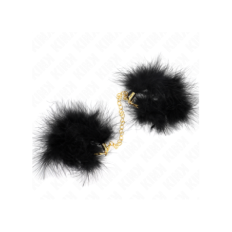 KINK - POLSINI IN PIUMA CON CATENA IN ORO MODELLO 0