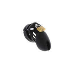 HIDDEN DESIRE - EXTREME GABBIA PER CAZZO IN SILICONE TAGLIA S NERA
