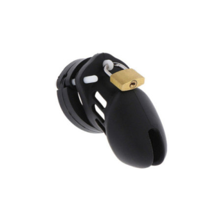 HIDDEN DESIRE - EXTREME GABBIA PER CAZZO IN SILICONE TAGLIA S NERA