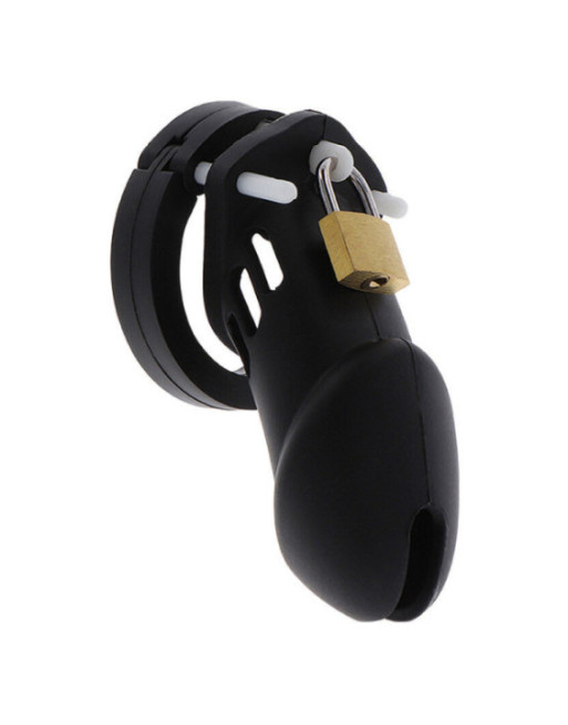 HIDDEN DESIRE - EXTREME GABBIA PER CAZZO IN SILICONE TAGLIA L NERA
