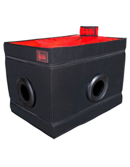 SECRET DOME - KINK CLUB LA NICHE CABIN NERO E ROSSO