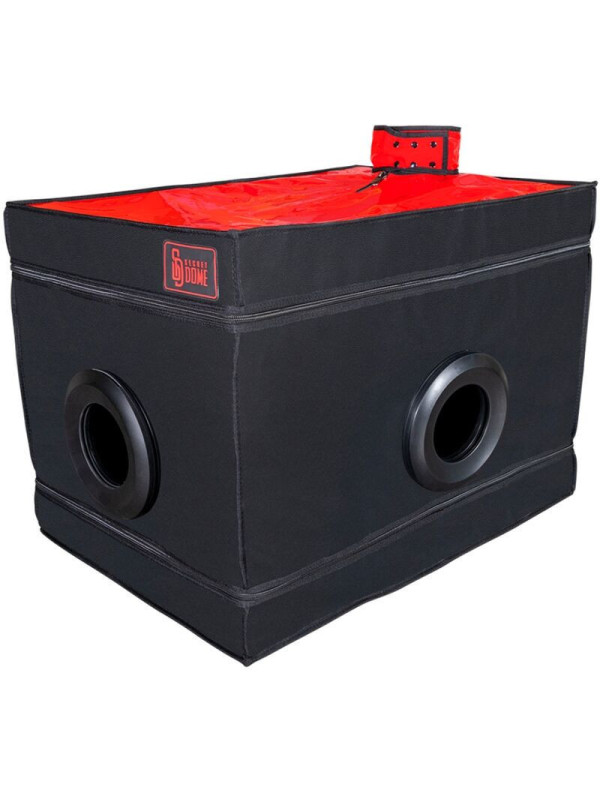 SECRET DOME - KINK CLUB LA NICHE CABIN NERO E ROSSO