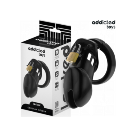 ADDICTED TOYS LOCKED - GABBIA PER PENE OBSIDIAN HOLD TAGLIA M