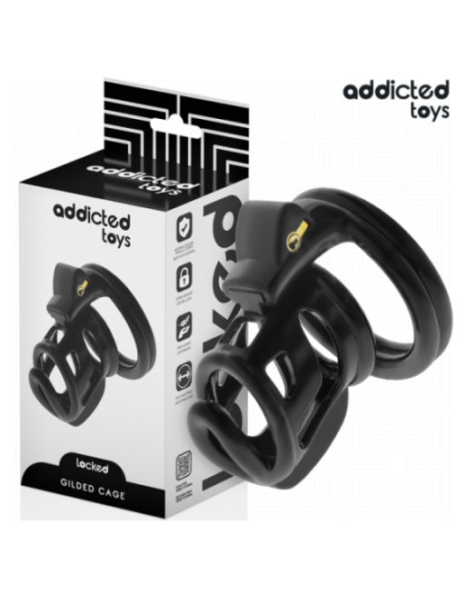 ADDICTED TOYS LOCKED - GABBIA PER PENE GILDEN CAGE 8,5 CM
