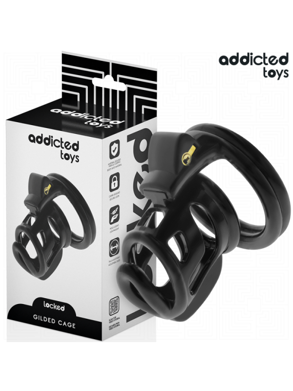 ADDICTED TOYS LOCKED - GABBIA PER PENE GILDEN CAGE 8,5 CM