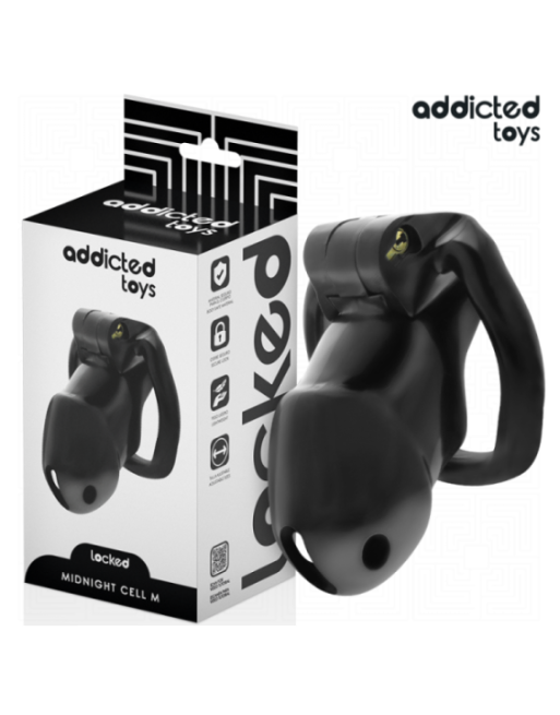 ADDICTED TOYS LOCKED - MINDNIGHT CELL GABBIA PER PENE TAGLIA M