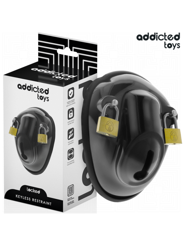 ADDICTED TOYS LOCKED - GABBIA PER PENE SENZA CHIAVE 11,5 CM