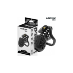 ADDICTED TOYS LOCKED - GABBIA PER PENE CAVA CON CATENA 10,5 CM