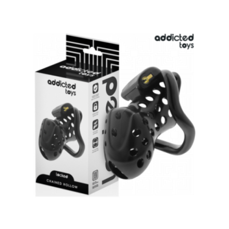 ADDICTED TOYS LOCKED - GABBIA PER PENE CAVA CON CATENA 10,5 CM