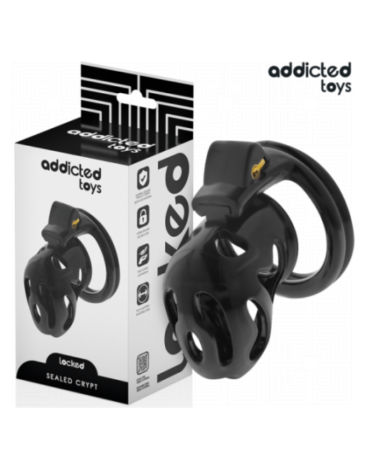 ADDICTED TOYS LOCKED - GABBIA PER PENE SIGILLATA CRYPT 8 CM