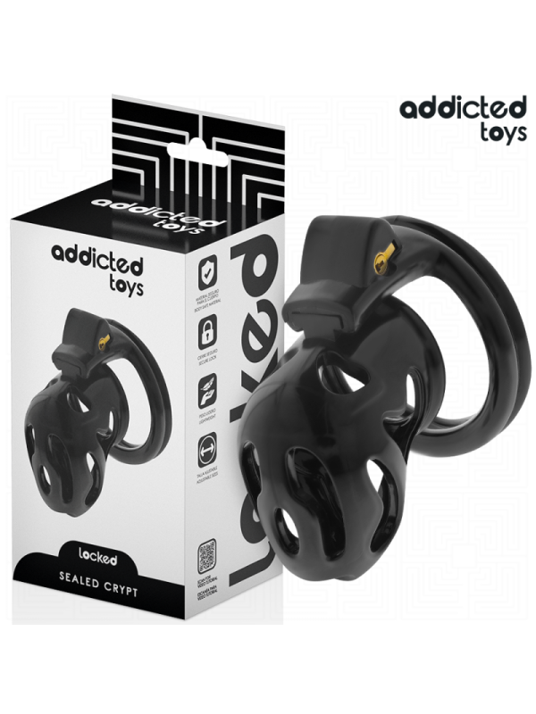 ADDICTED TOYS LOCKED - GABBIA PER PENE SIGILLATA CRYPT 8 CM