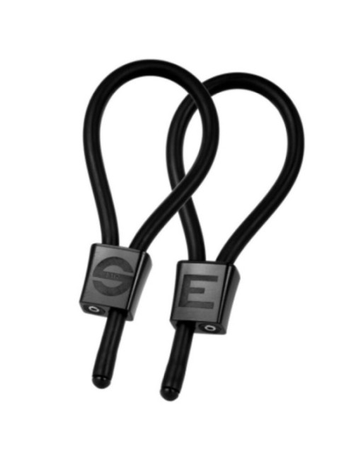 ELECTRASTIM - PRESTIGE ELECTRA LOOPS ANELLI PER IL PENE REGOLABILI NERI