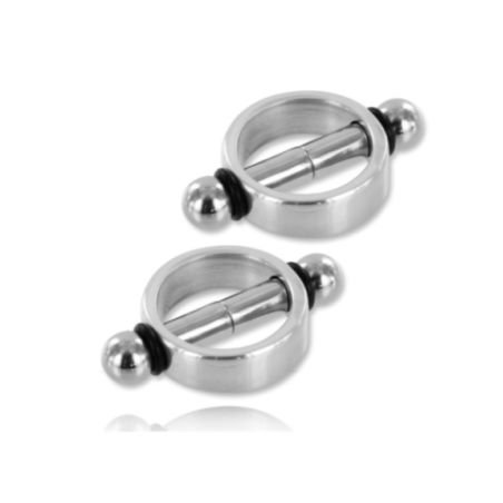 METAL HARD - MORSETTI PER CAPEZZOLI MAGNETICI COPPIA