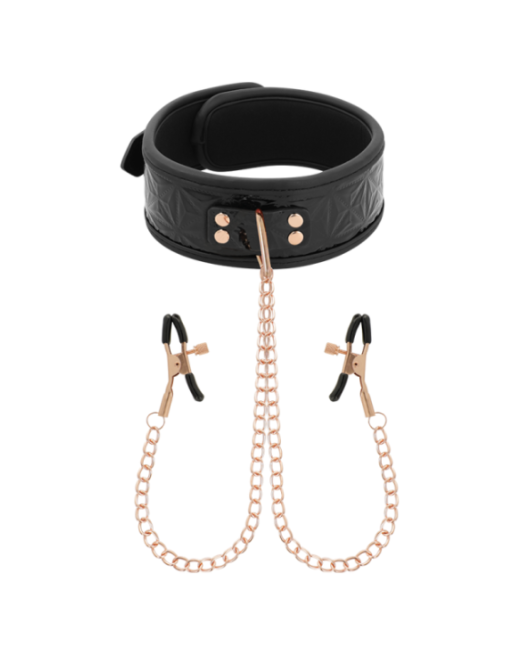 BEGME - BLACK EDITION COLLARE CON MORSETTI PER CAPEZZOLI