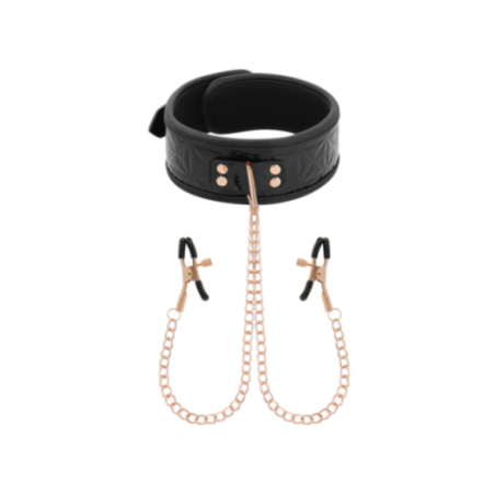 BEGME - BLACK EDITION COLLARE CON MORSETTI PER CAPEZZOLI