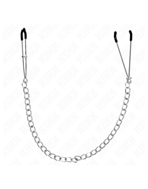 KINK - PINZE PER CAPEZZOLI SOTTILI CON CATENA SPESSA 30 CM