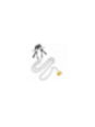 KINK - PINZE PER CAPEZZOLI A CATENA CON PENDENTE IN CORNO 30 CM