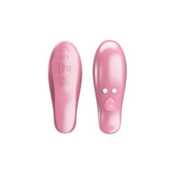 PRETTY LOVE - MORSETTI PER CAPEZZOLI CAILEY 10 VIBRAZIONI TELECOMANDO ROSA