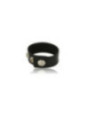LEATHER BODY - CINTURINO PER PENE IN PELLE NERA REGOLABILE