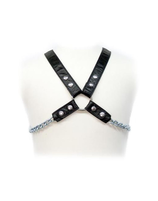LEATHER BODY - IMBRACATURA A CATENA II