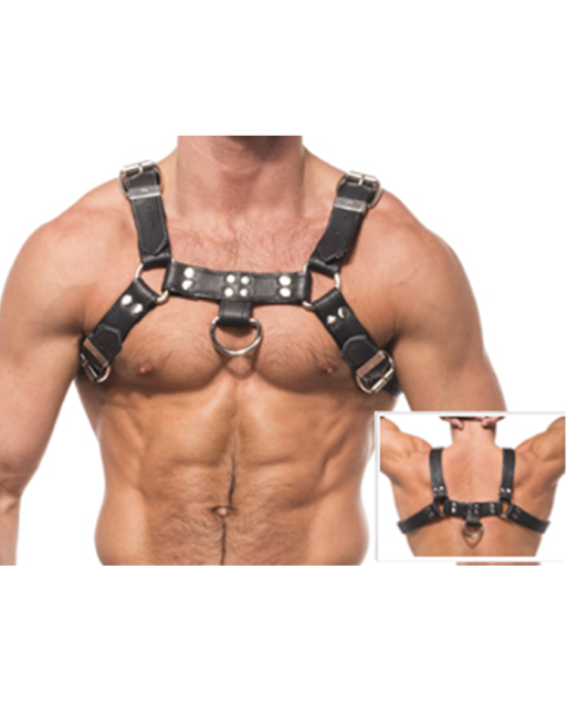 LEATHER BODY - IMBRACATURA A CATENA III