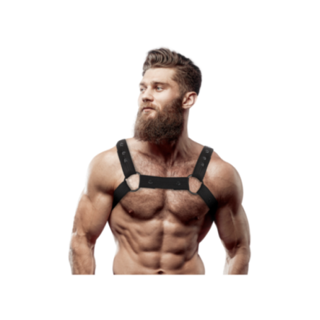 FETISH SUBMISSIVE ATTITUDINE - IMBRACATURA SPORTIVA REGOLABILE IN NEOPRENE PER UOMINI