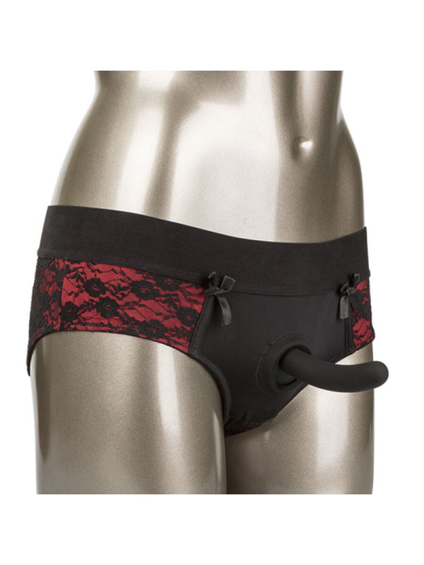 CALEXOTICS - SCANDAL SET DI SLIP SENZA CAVALLO CON DILDO TAGLIA S/M