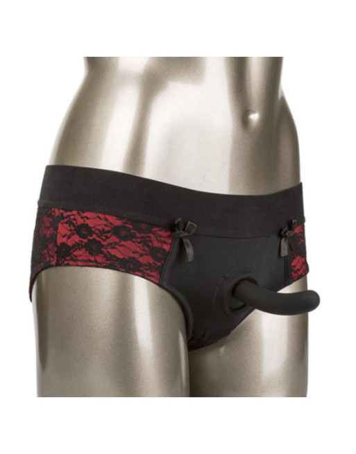 CALEXOTICS - SCANDALO SET DI SLIP SENZA CAVALLO CON DILDO TAGLIA L/XL